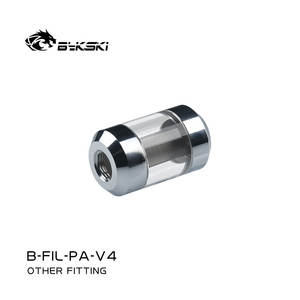 <span class=keywords><strong>Bykski</strong></span> B-FIL-PA-V4 Filtre refroidi à l'eau à faible résistance au débit, couvercle en cuivre, filetage G1/4 - Product Image 2