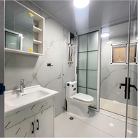 Casa Modular Prefabricada Moderna, Expandible, de Acero, Estructura de Contenedor, Vivienda Móvil, Venta al Por Mayor
