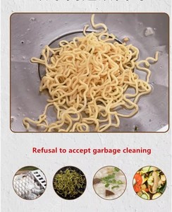 KitchenFood Catcher <b>Strainer</b> Stainless Steel Handle Triangle Tri-Holer <b>Sink</b> Filter with Mesh for Leftover Waste & Drainage - Product Image 4