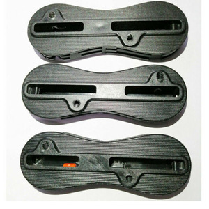 Caja de Quillas Fusion Fins para Tabla de Surf, 5 Grados, 9 Grados, Negra, PP, Uso en Océano - Product Image 1