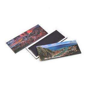 Tourism Souvenir Custom Country City <b>Name</b> Thin Magnet Tin <b>Plate</b> Ref Magnets for Fridge Printed With Logo - Product Image 3