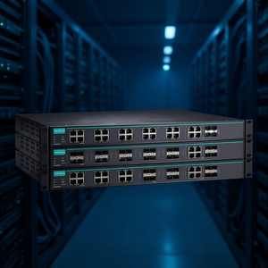 Commutateur Ethernet 48V en rack Moxa IKS-G6824A-8GSFP-4GTXSFP-HV-HV 94429, 24 ports Gigabit, Réseaux d'entreprise - Product Image 3