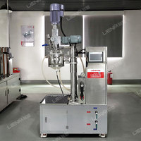 Offre Spéciale 4 en 1 laboratoire homogénéisateur mélangeur à cisaillement élevé laboratoire 1-2000ml mélangeur émulsifiant Silverson écran tactile mélangeur cosmétique 11kw