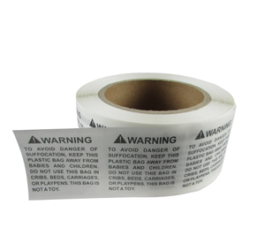 Nhãn Dán Dấu Hiệu Cảnh Báo Tránh Xa Trẻ Nhỏ Tùy Chỉnh Nhãn FBA Nhãn Dán Vận Chuyển Nhãn Dán Cảnh Báo Nghẹt Thở - Product Image 2