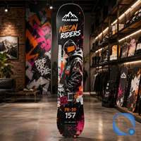 Snowboard Eco Twin Direction à faible consommation d'énergie pour les skieurs adultes tout-terrain avec noyau en bois de peuplier et renfort en fibre de carbone
