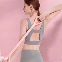 Bandes élastiques en silicone pour exercices de yoga avec logo personnalisé