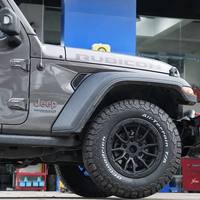 Rines de Aleación de Aluminio 17X8.5, Rines Todoterreno 6X139.7, Rines Multirradio Flow Form para Camionetas y SUV, para Silverado, Land Cruiser, Sierra