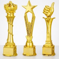 Trophée en résine intégrée avec cristal, vente chaude, récompense créative pour employés, compétition sportive, souvenir de réunion annuelle, vente en gros, meilleur prix