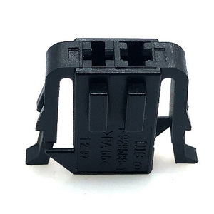 Volkswagen Sensor Wiring <b>Harness</b> Connector 2-Pin <b>Black</b> Plastic Male And Female Car Use 191972702 - Product Image 4