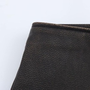 <span class=keywords><strong>Jupe</strong></span> plissée taille haute en similicuir à double boutonnage pour femme, style rétro décontracté et élégant, collection automne - Product Image 5