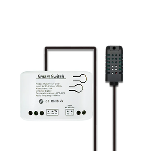 Relais Zigbee 7-32V AC/DC Tuya, Relais Minuterie d'Automatisation 1 Canal, Interrupteur Intelligent RF de Température, Télécommande Universelle, Disjoncteur Intelligent pour Maison Connectée - Product Image 2
