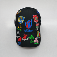 Gorra de Béisbol Premium con Bordado Completo, Logotipo Personalizado al por Mayor, Gorra Snapback con Bordado 3D en Toda la Superficie, Gorra Trucker Promocional para Correr