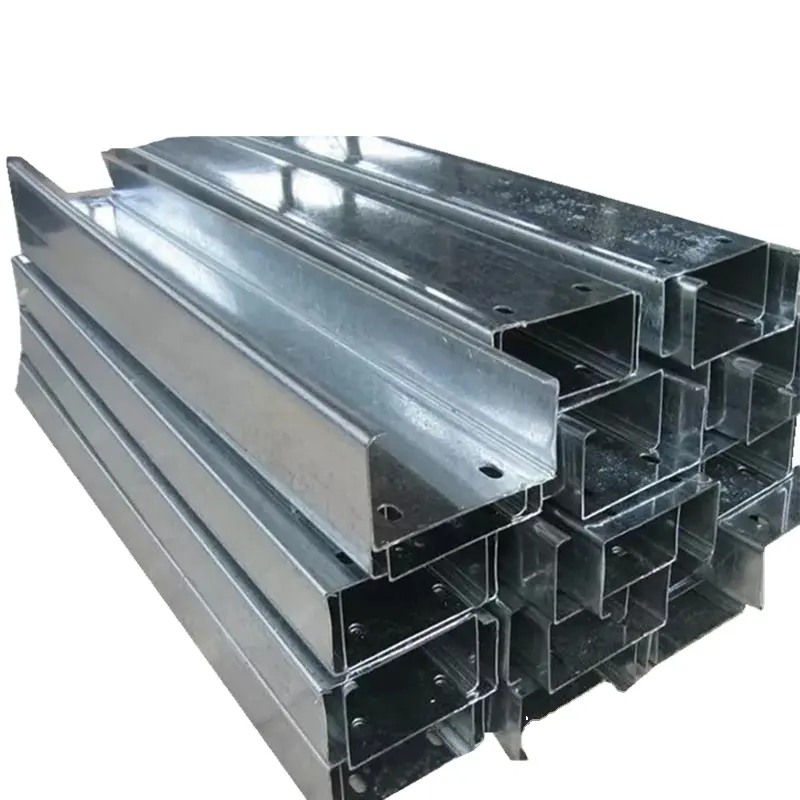 High Quality Building Materials Hot Rolled or Cold Bending carbon steel channel C Channel ,C Purlin,Galvanized Steel C Profile