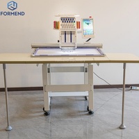 Machine à broder à tête unique 12 aiguilles, mini plateforme de broderie compacte, unité multi-aiguilles pour broderie de chaussettes et petits motifs