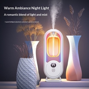 Dual‑Use Wall & Table Aromatherapy Machine Ultrasonic Auto Spray Scent Device Color Night Light Household Air Freshener - Product Image 4