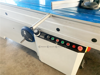 Machine horizontale de panneau à découper de mélamine de contrôle automatique de PLC scie à panneau de table coulissante avec le composant de moteur de noyau