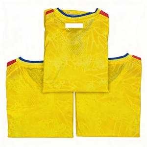 Jersey Sepak Bola Kustom 2026-2027 Musim Baru Kolombia Seragam Pemain & Suporter Tim Nasional Pakaian Olahraga 100% Poliester Bernapas Pendek - Product Image 1