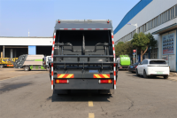 Truk Penghancur Sampah Listrik Shacman 12CBM, Truk Kompresi Sampah untuk Sanitasi Kota