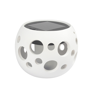 Productos de tendencia 2024 Nuevas llegadas LED IP44 Lámpara de mesa de vela de cerámica solar <span class=keywords><strong>para</strong></span> el hogar balcón jardín Patio - Product Image 1