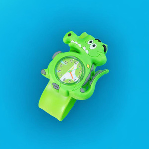นาฬิกาการ์ตูน 26.9 กรัม หน้าจอสัมผัส สำหรับเด็กชายและเด็กหญิง ดีไซน์น่ารัก เป็นมิตรกับสิ่งแวดล้อม สายซิลิโคน ระบบควอตซ์ หน้าปัด 37 มม. ตัวเรือนพลาสติก ใช้แบตเตอรี่ AAA - Product Image 3