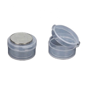 Cosmetic Portable Jewelry Bead Storage Box <b>Small</b> Round <b>Container</b> Jars Make up Organizer Boxes - Product Image 6