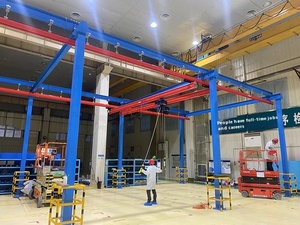 Pour grue d'atelier légère KBK Truss Top en acier au carbone à faisceau unique pour la logistique d'entrepôt-Nouveau pont roulant Grue à faisceau unique - Product Image 6