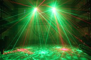 Luz de fiesta Festival Iluminación navideña Decoraciones navideñas Luz de escenario de haz láser LED - Product Image 5