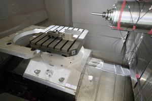 Centre d'usinage horizontal à grande vitesse <span class=keywords><strong>GT</strong></span> SMTCL HMC63H avec commande CNC FANUC, broche unique BT50, capacité lourde - Product Image 3