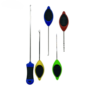 Kit d'accessoires de pêche à <span class=keywords><strong>la</strong></span> carpe-Ensemble de perceuse et d'aiguille en acier inoxydable avec poignée ABS - Product Image 3