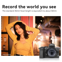 Objectif Fixe 7artisans 35mm F1.4 Mark II APS-C pour Sony E ZVE10 A6000 Fujifilm FX Canon EOS-M Micro 4/3 Epm1 Nikon ZFC Canon RF RP