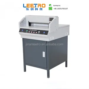 A3 450v stack electric guillotine paper cutter , paper cutting machine for sale