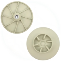 Accouplement d'engrenages en plastique ZX01 pour usage domestique et commercial, pièces de rechange durables pour mixeur électrique, presse-agrumes et moulin
