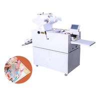 Machine à plastifier à haute vitesse A3 pour boîtes d'emballage et séparation de publicités, avec supports de film hydrauliques, plastifieuse à rouleaux chauds