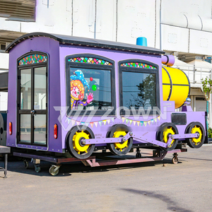 รถขายอาหารเคลื่อนที่ไฟฟ้า ZOWN พร้อมระบบล้อลาก ปรับแต่งขนาดและสีได้ ป้ายไฟ LED ตกแต่งดอกไม้ ใช้งานกลางแจ้ง รับประกัน 2 ปี - Product Image 5