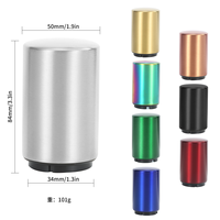 Ouvre-bouteille manuel en acier inoxydable, type presse, facile à utiliser, pour bar, restaurant, cadeau, personnalisable avec logo OEM, emballage en boîte