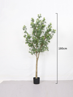 Bonsaï artificiel d'extérieur de haute qualité, Murraya Paniculata, petit arbre décoratif en plastique pour la remise des diplômes, Pâques, nouveau bonsaï