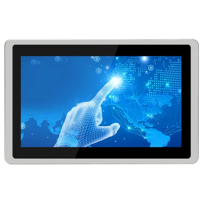 Tablet Industri 15.6 18.5 Inci, Pc Panel Layar Sentuh Android Kapasitif 10 Poin All In One Pc 21.5