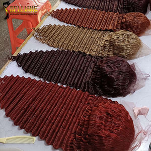 Extensions de cheveux naturels brésiliennes remy ondulées, cuticules, vierge brut, meche brésilienne en bros, vente en gros - Product Image 5