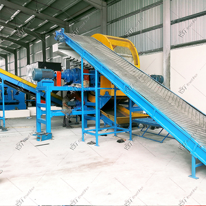 Machine de recyclage de pneus usagés à couple élevé Prix de l'usine Usine de recyclage de pneus usagés Déchiqueteuse de pneus usagés - Product Image 5