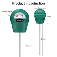 Testeur d'humidité du sol sans batterie, échelle 1-10, pour jardin, ferme, pelouse, plantes d'intérieur et d'extérieur