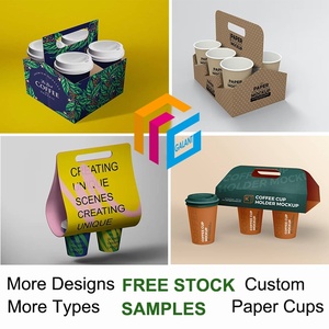 <span class=keywords><strong>Portabicchieri</strong></span> di Carta per Bevande da <span class=keywords><strong>Asporto</strong></span>, <span class=keywords><strong>Portabicchieri</strong></span> Usa e Getta per Caffè e Tè al Latte, Vassoio <span class=keywords><strong>Portabicchieri</strong></span> Doppio - Product Image 2