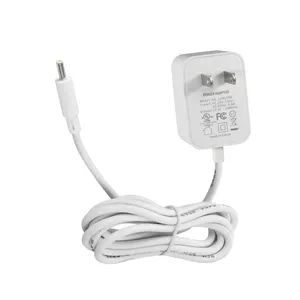 12W Electric North America 12V 1A 12W para sistema de seguridad Cámara Fuente de alimentación de CA