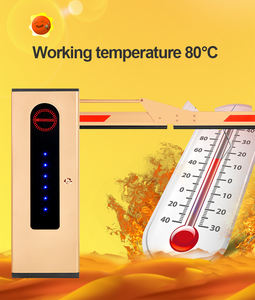 Rfid ile akıllı Servo aktüatörlü uzaktan kumanda otomatik park sistemi güvenlik kolu bariyeri demir bariyer - Product Image 2