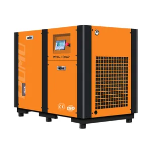 Compressore d'aria a vite industriale ad alta efficienza 0.4Mpa 90kw della presa di fabbrica