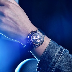 Montre-Bracelet Chronographe à Quartz Pagani Design 1664 en Acier Inoxydable, Verre Saphir, Étanche 10ATM, Mouvement Japonais pour Hommes - Product Image 6