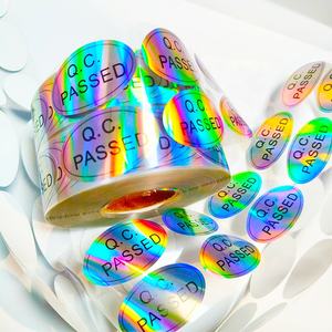 สติกเกอร์โฮโลแกรมสีเงินแบบกำหนดเอง ผ่านการตรวจสอบคุณภาพ สำหรับการตรวจสอบคุณภาพ<span class=keywords><strong>สินค้า</strong></span>คงคลังในคลัง<span class=keywords><strong>สินค้า</strong></span> - Product Image 3