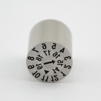 Composants de moule MISUNI Hasco BAITO haute précision à date variable (année/mois), en acier SUS420, dureté 48-54HRC, goupille de marquage de date