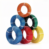 Fil de cuivre isolé solide BVR 1,5 mm 4x2,5 25 mm recouvert de PVC 450V/750V IP65 flexible pour usage industriel et bâtiment
