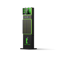 Banque d'alimentation 48 emplacements avec écran POS, charge rapide, grande capacité, chargeur de téléphone portable, distributeur automatique, banque d'alimentation partagée