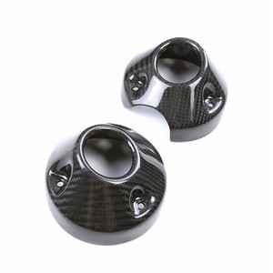 Embout d'échappement en fibre de carbone pure 3K pour Harley RH1250 Sportster S - Product Image 4